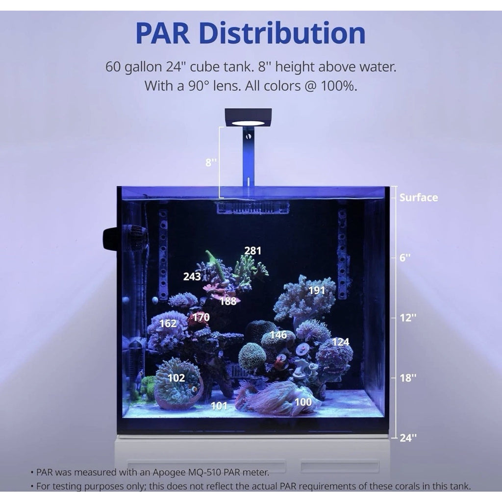 NICREW Navareef 65 Reef LED Light, 65W Reef Aquarium Lighting for Soft/Lps Corals