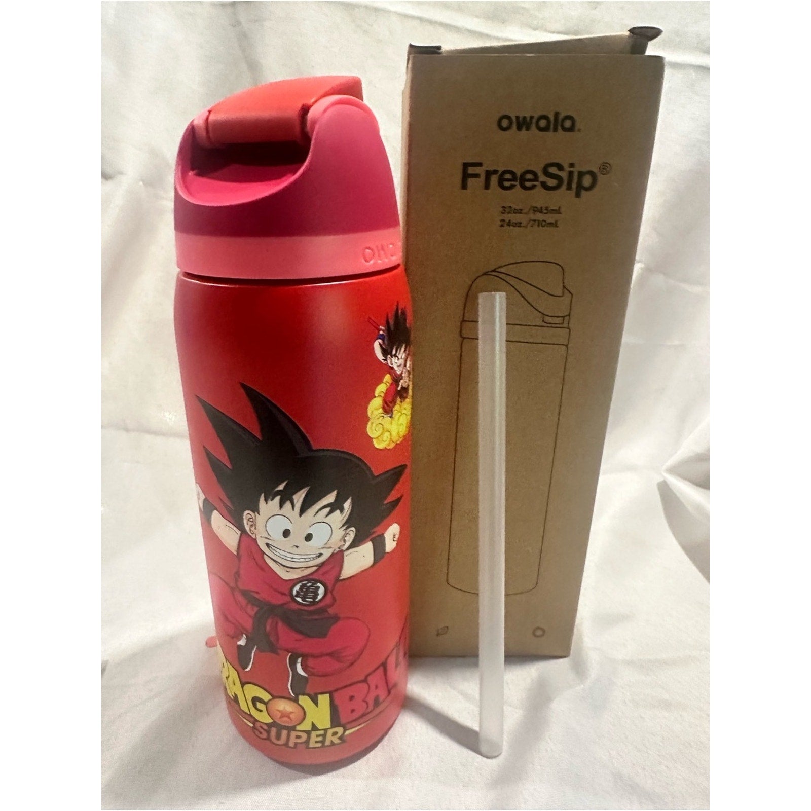 Custom Engraved Owala FreeSip DragnBall 32 oz