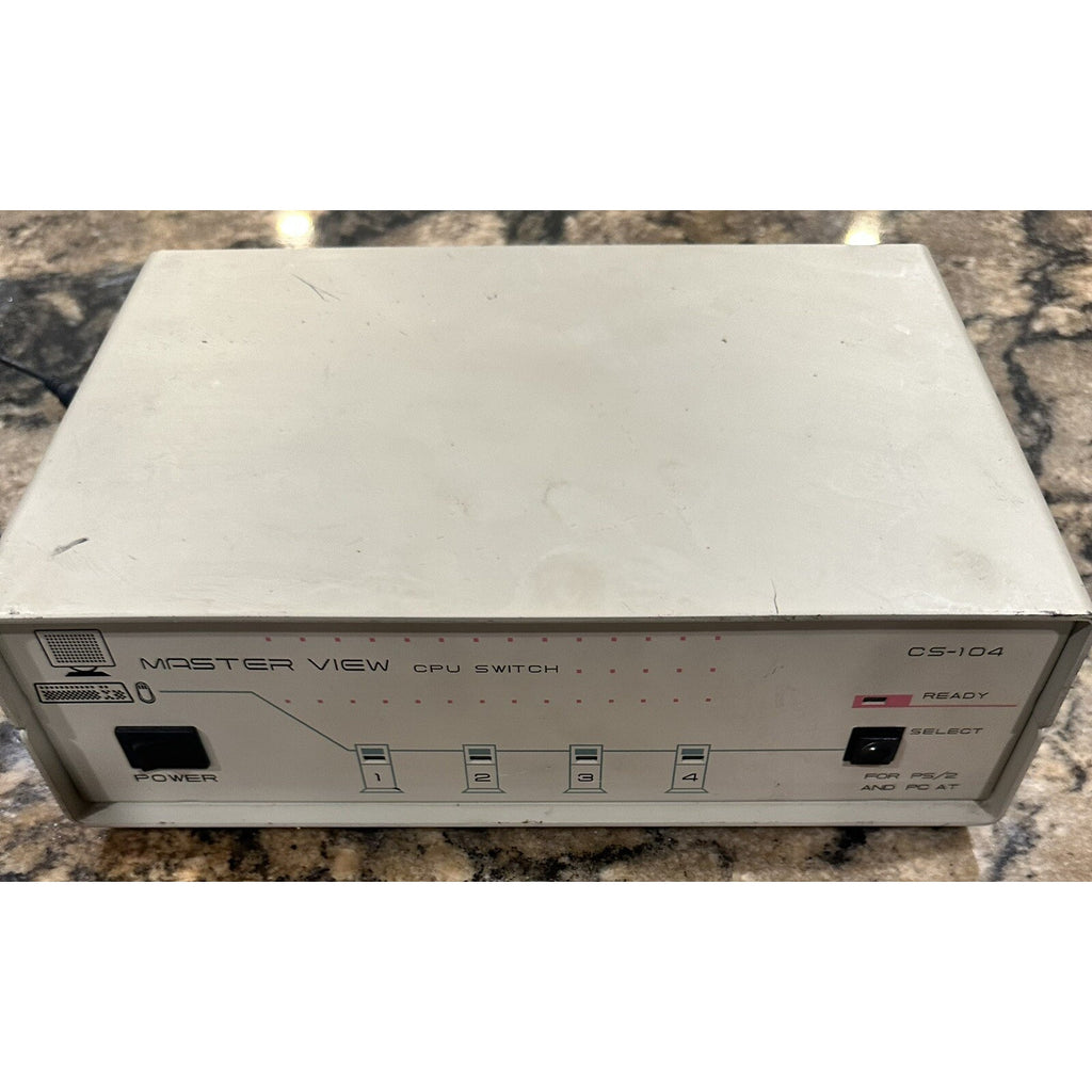 Master View CPU Switch CS-104