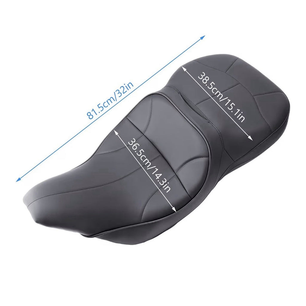 Driver Passenger 2-Up Seat For Harley Electra Glide 1997-2007 Ultra Classic FLHT