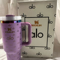 Stanley The FlowState Quencher H2.0 Tumbler limited edition Alo 40 oz Purple