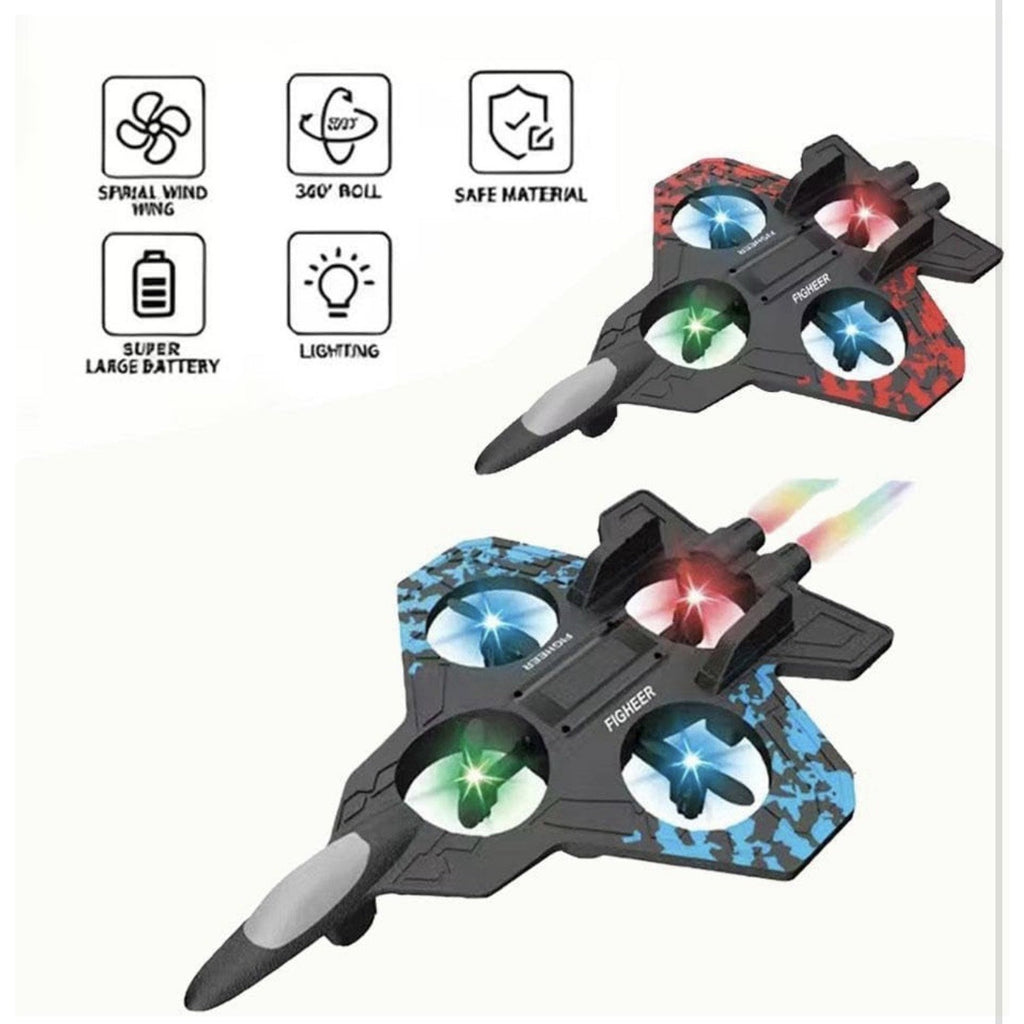 Foam Remote Control Airplane FighterJet Toys Gifts RC Plane Waterproof Flip AE3