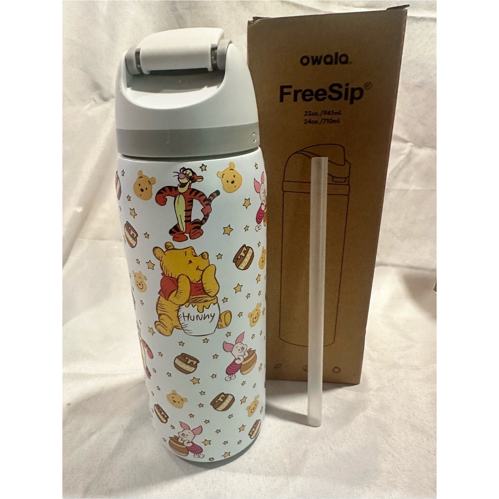 Custom Engraved Owala FreeSip Winnie The Pooh 32oz