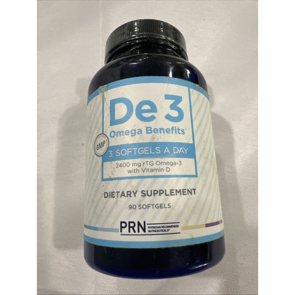 PRN De 3 Omega Benefits - (Omega 3) 90 Softgels