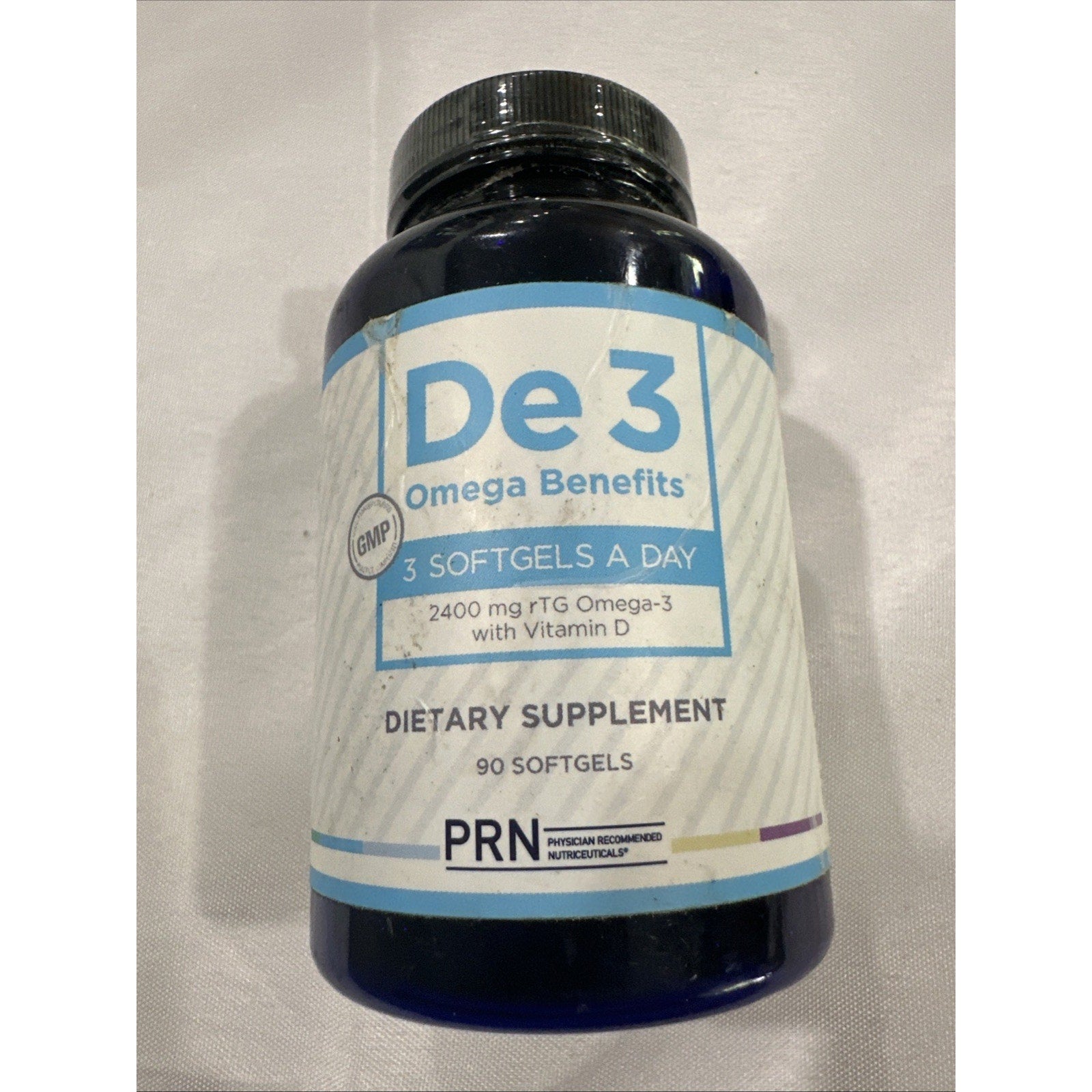 PRN De 3 Omega Benefits - (Omega 3) 90 Softgels