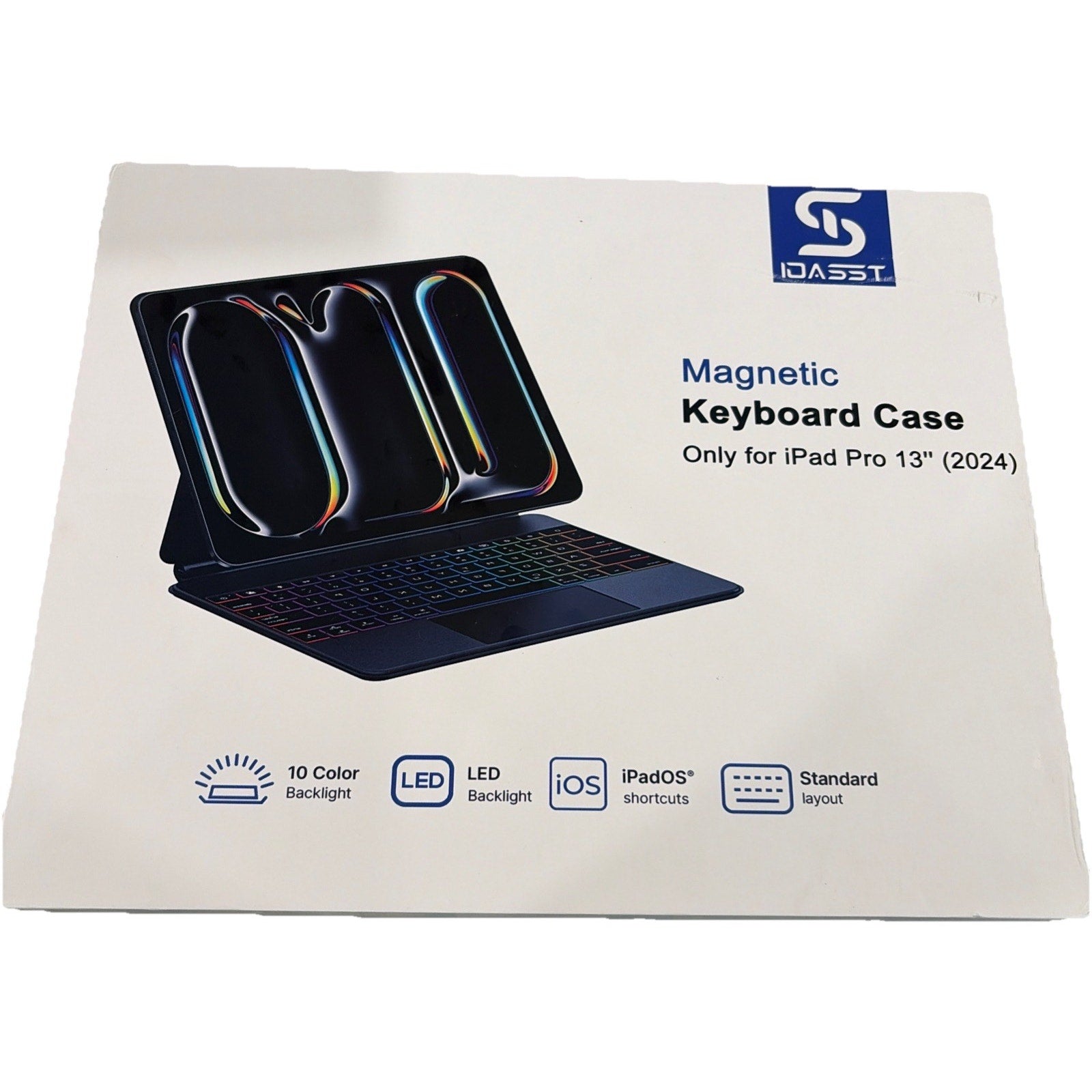 IOASST iPad Pro 13 Inch Case with Keyboard M4 2024