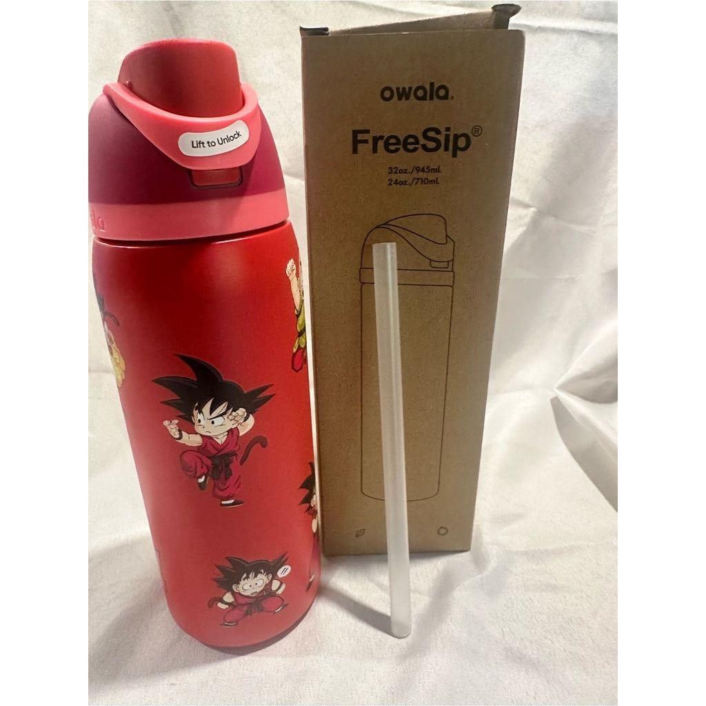 Custom Engraved Owala FreeSip DragnBall 32 oz