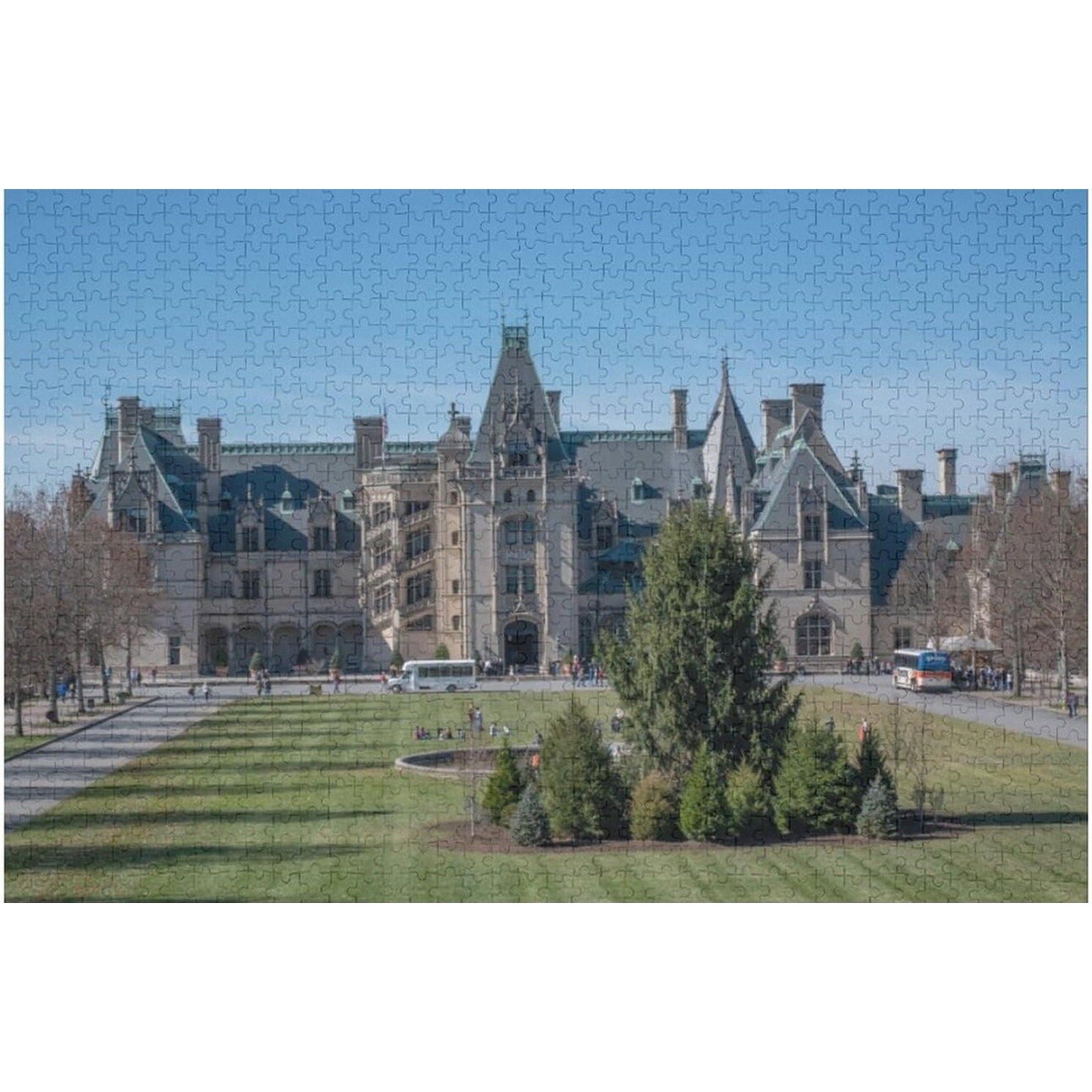Biltmore Puzzle for Adults 1000 Piece, 30"X20" Wooden Puzzle