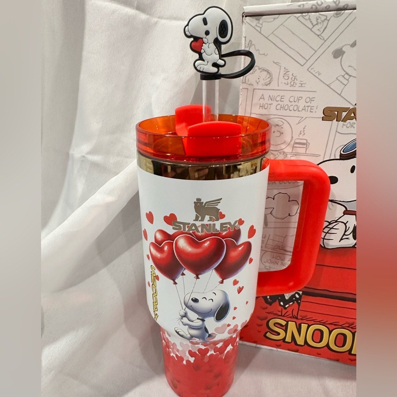 Stanley FlowState Quencher H2.0 Tumbler  Limited Edition Snoopy, V5 40 oz
