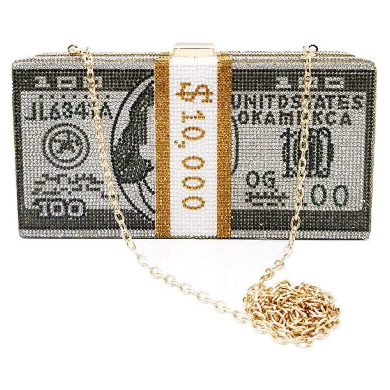 New Hhandbag Women Shoulder Crossbody Bag Dollar Purse Evening Clutch Bag Wallet