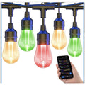 XMCOSY+ Smart Outdoor 123 ft. Outdoor WaterProof LED Lights