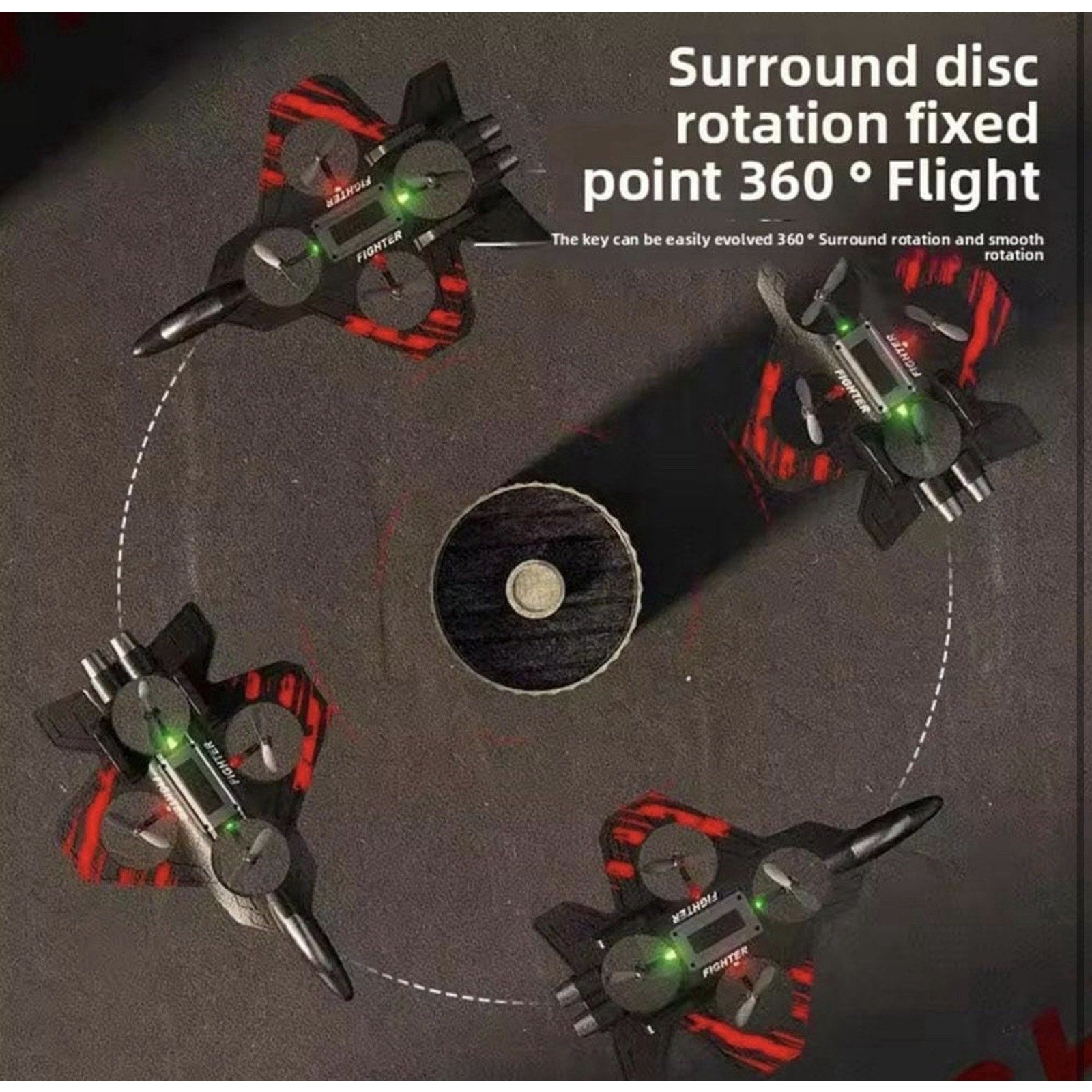 Foam Remote Control Airplane FighterJet Toys Gifts RC Plane Waterproof Flip AE3