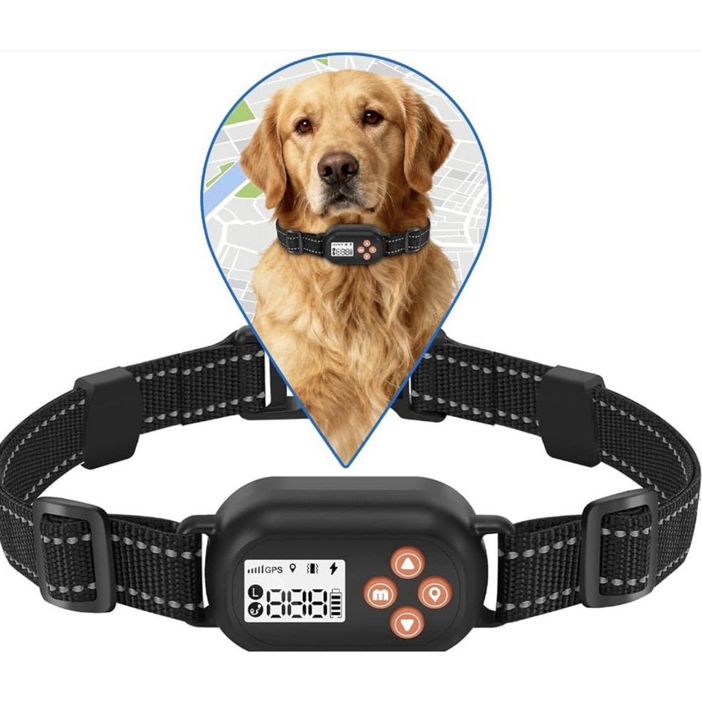 GPS Wireless Dog Fence IPX6 Waterproof Collar for Dogs 18 Lbs