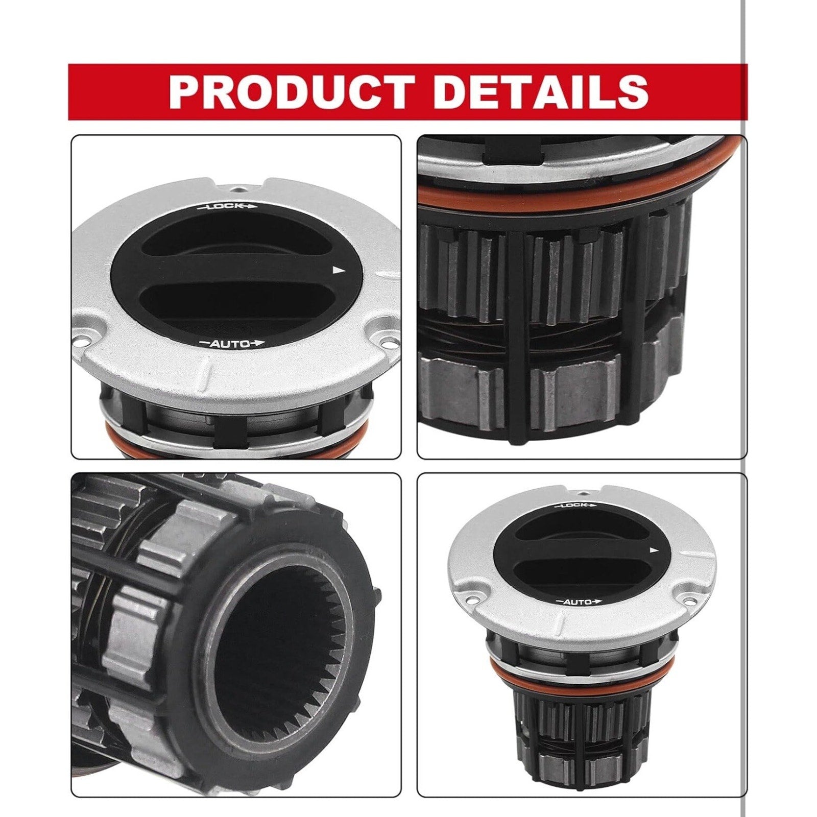2PCS OEM BC3Z-3B396-B Front Manual Hub Lock For Ford F250 350 Super Duty 4X4 -L