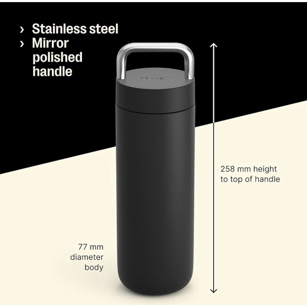 Fellow 20 oz Carter Carry Water Bottle - Leak-Proof Lid, Vacuum Insulated