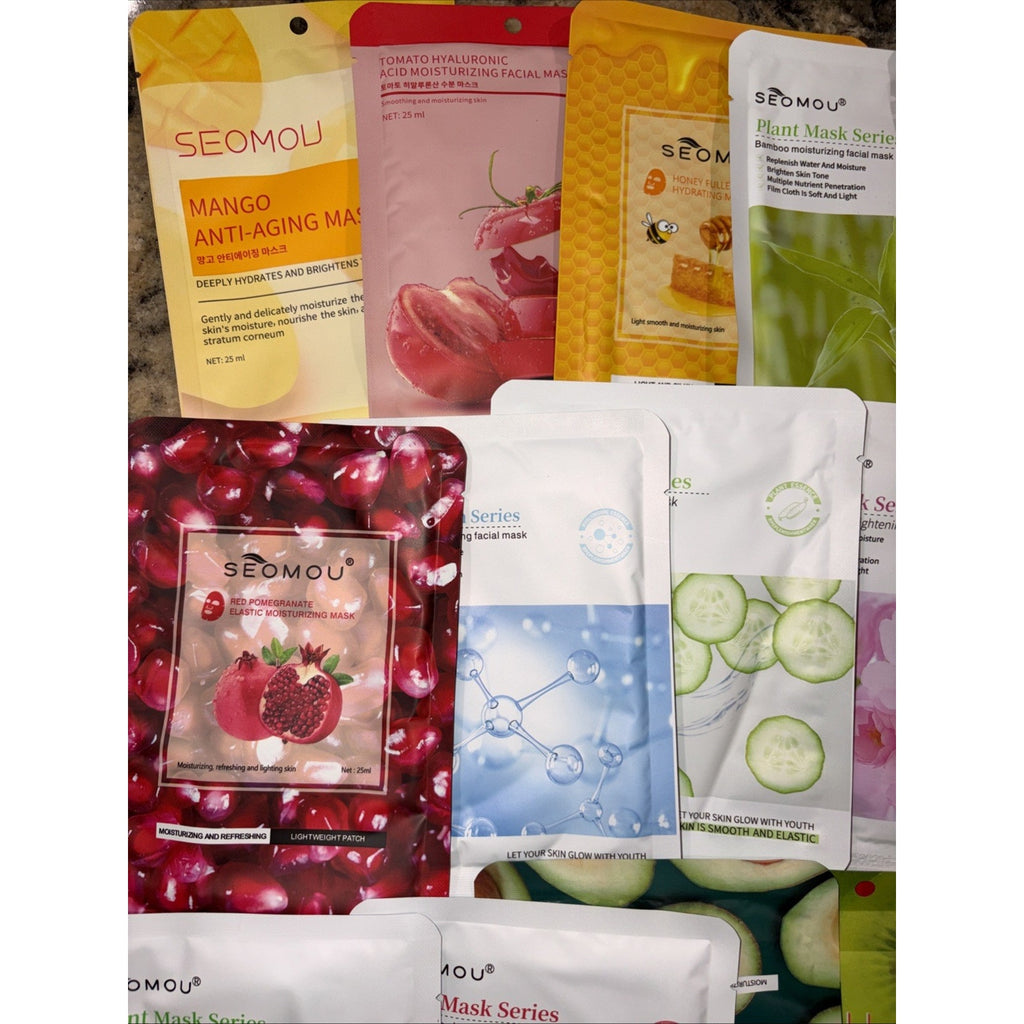 22 PCS Different SEOMOU Face Mask