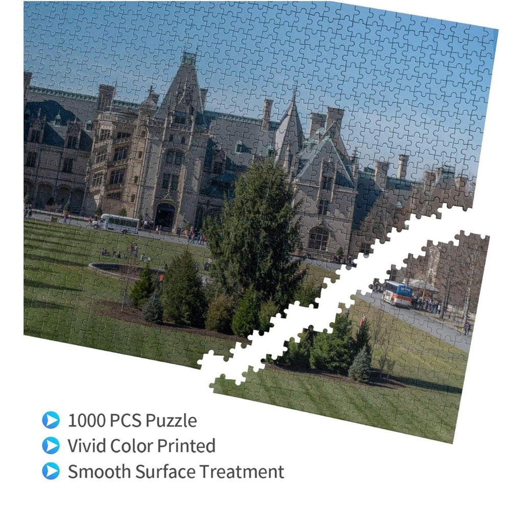 Biltmore Puzzle for Adults 1000 Piece, 30"X20" Wooden Puzzle