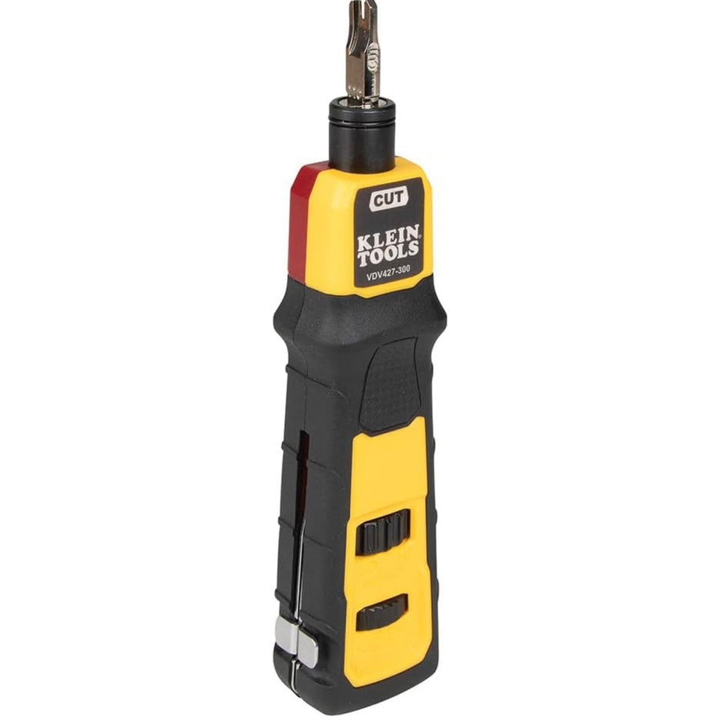 Klein Tools VDV427-300 Impact Punchdown Tool with 66/110 Blade, Reliable CAT Cab