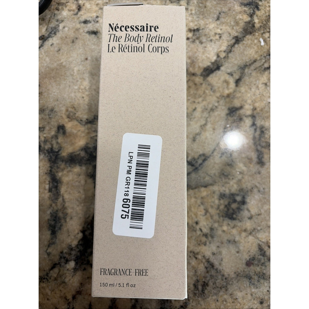 Necessarie The Body Retinol 150ml 5.1 fl. oz. Let Retinol Corps Fragrance Free