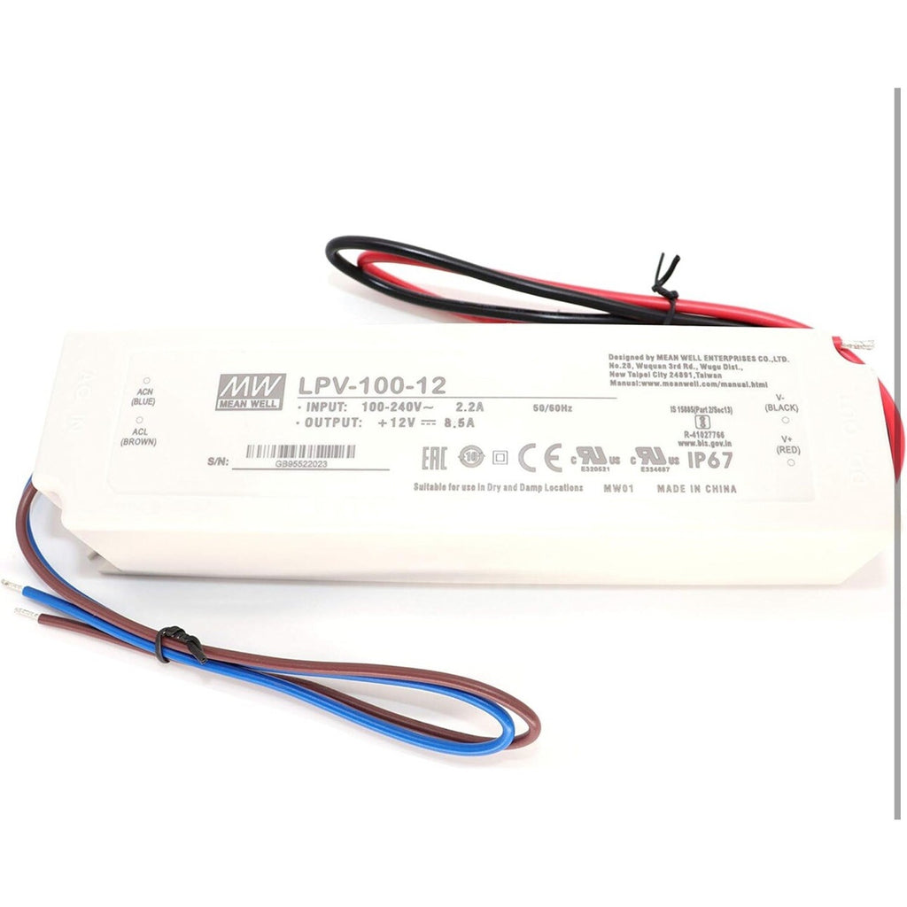 MEAN WELL Class 2 LED Power Supply LPV-35-12