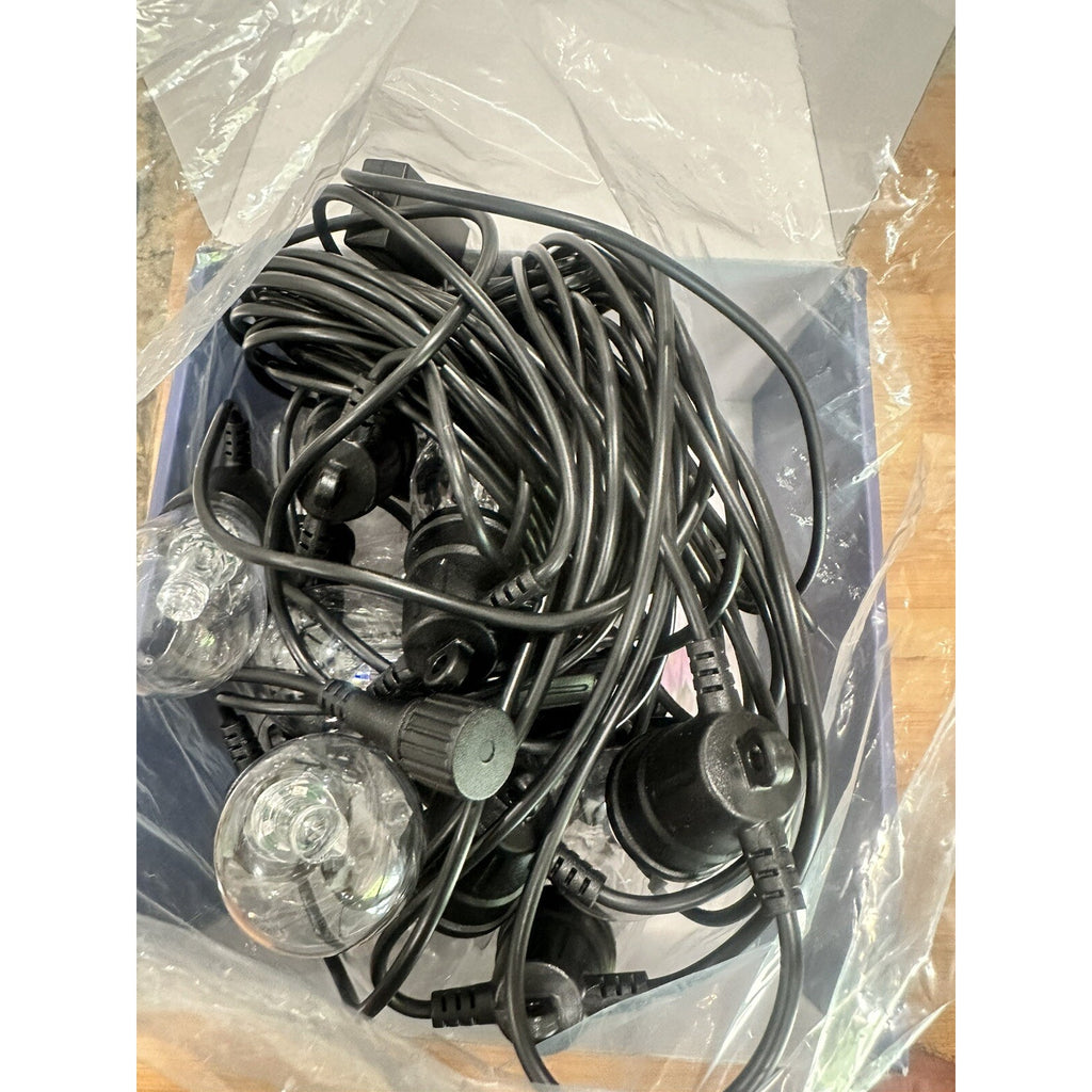 Garibosh Outdoor String Lights 49ft Color Changing Lights 20 BulbsApp Control