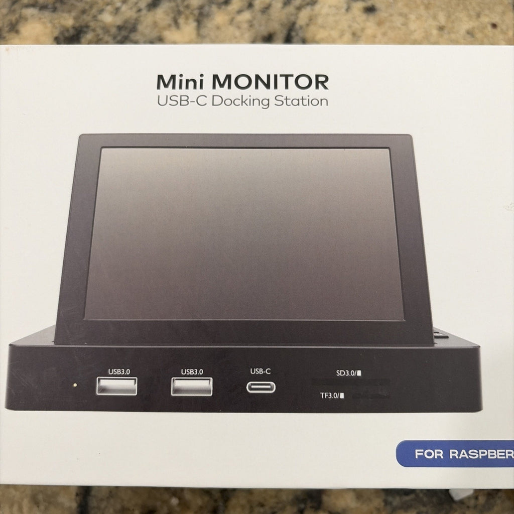 ROADOM 5 Mini Monitor with Raspberry Pi Mount Holes USB HUB, Type-C