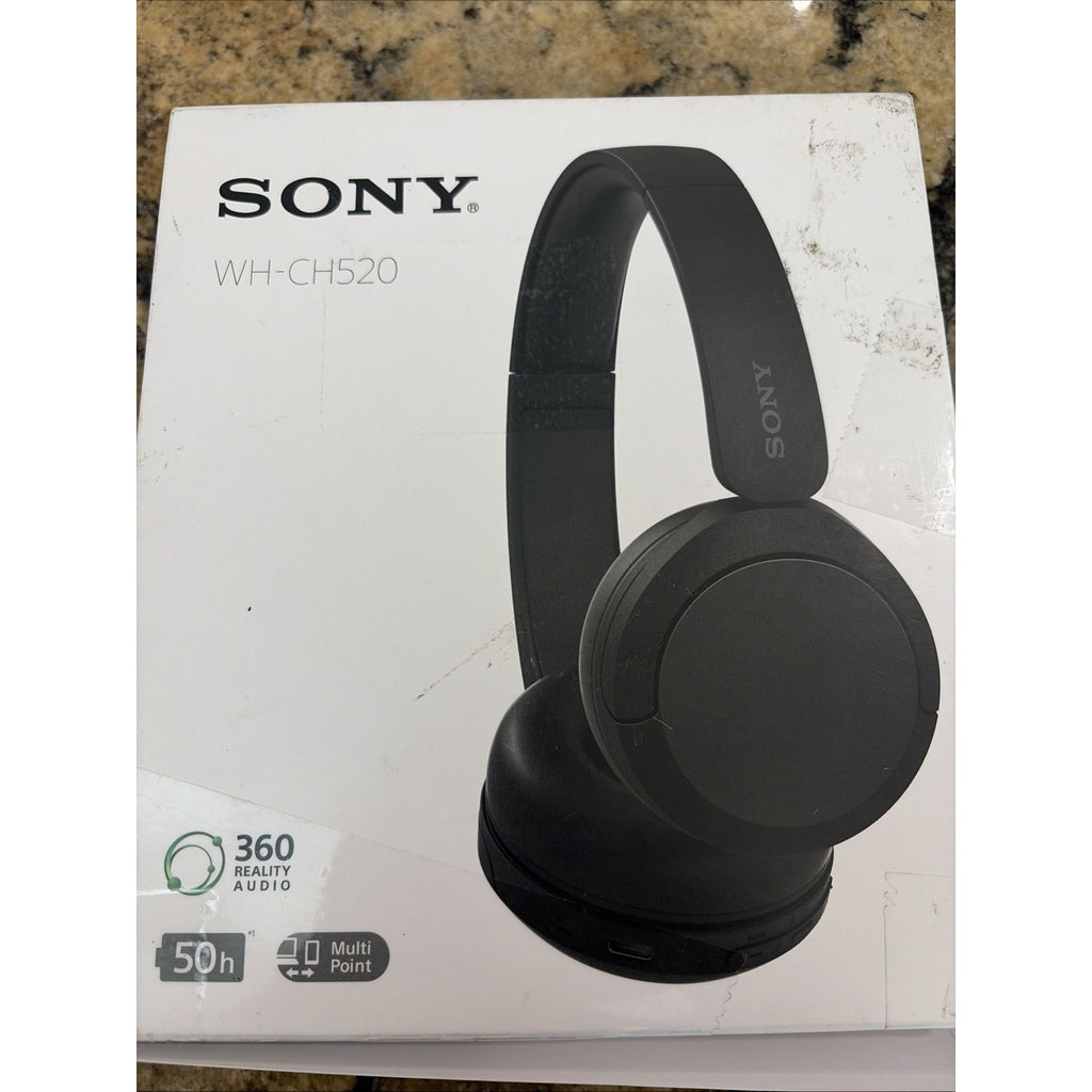 Sony WH-CH720N Wireless Over-Ear Headphones - Black