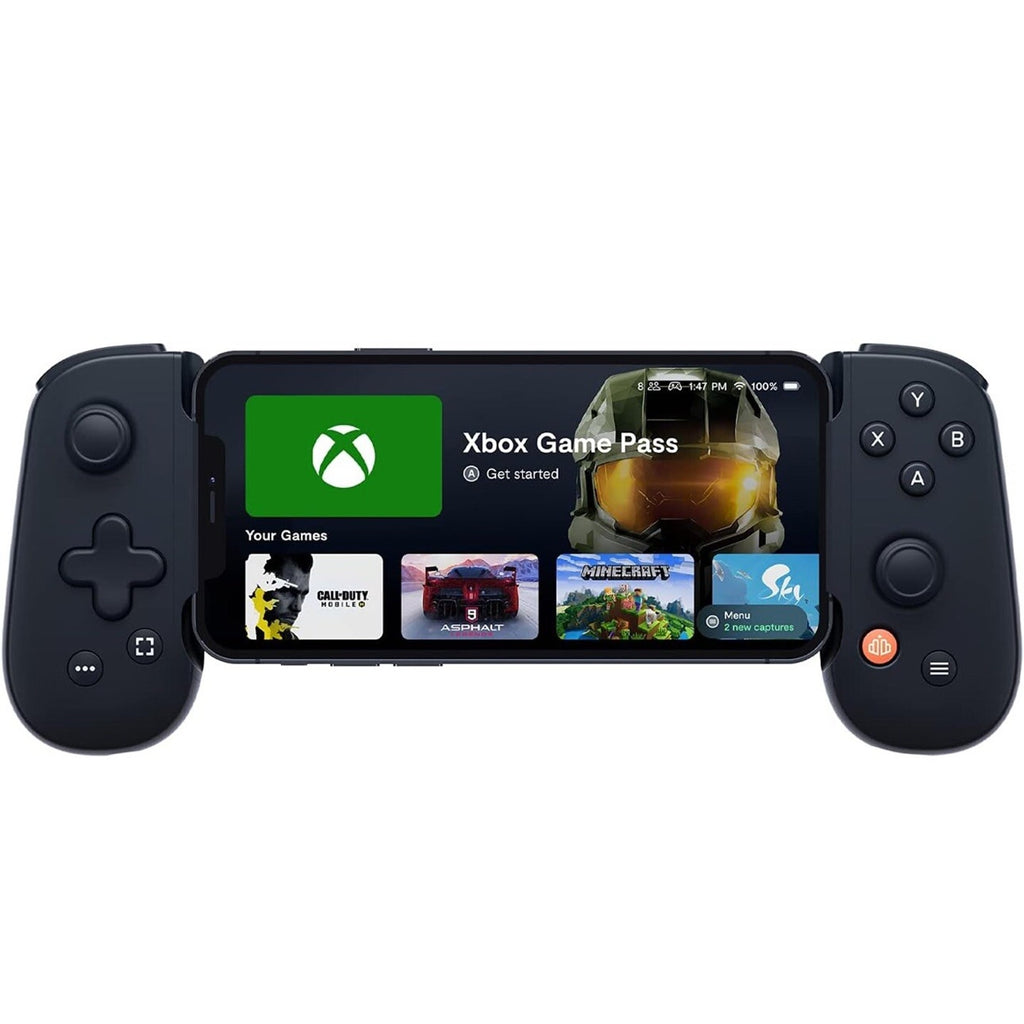 Backbone One Mobile Gaming Controller for iPhone without Gaming Bundle - Black