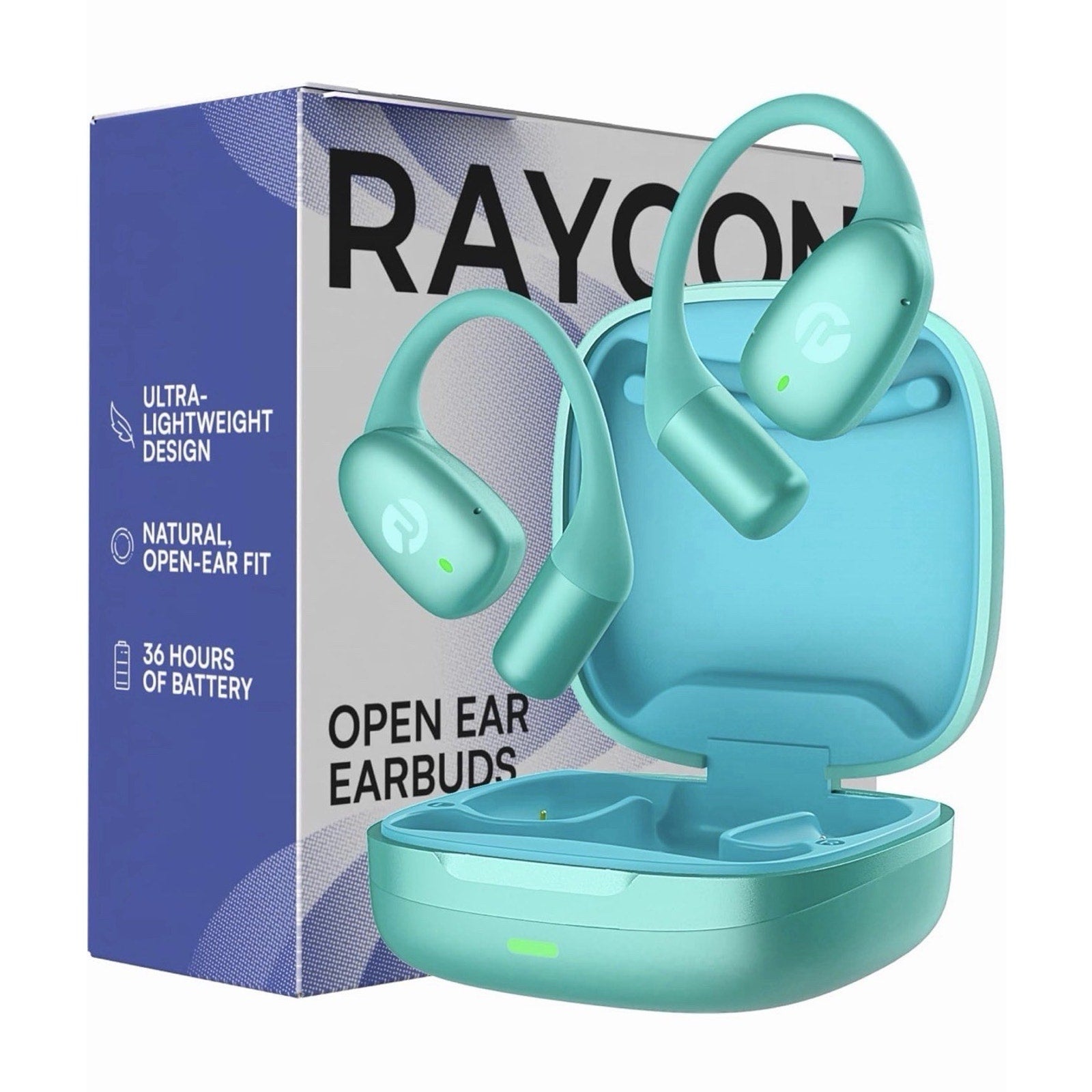 Raycon Essential Open Earbuds – True Wireless Open Ear Bluetooth 6.0 Headphones