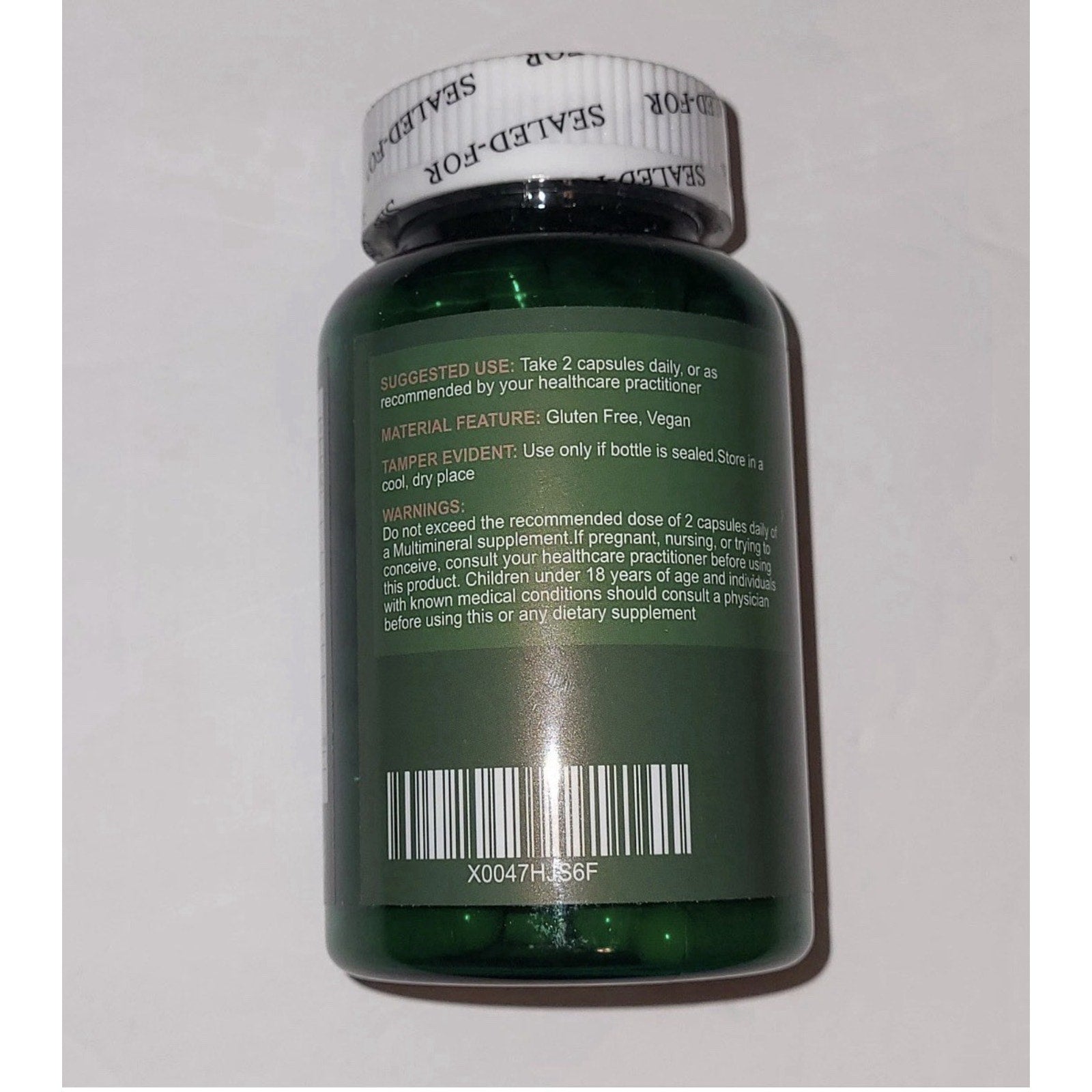 HORJOY Sea Moss 29445MG 120 Capsules EXP 01/2027 Black Seed Oil + Ashwagandha