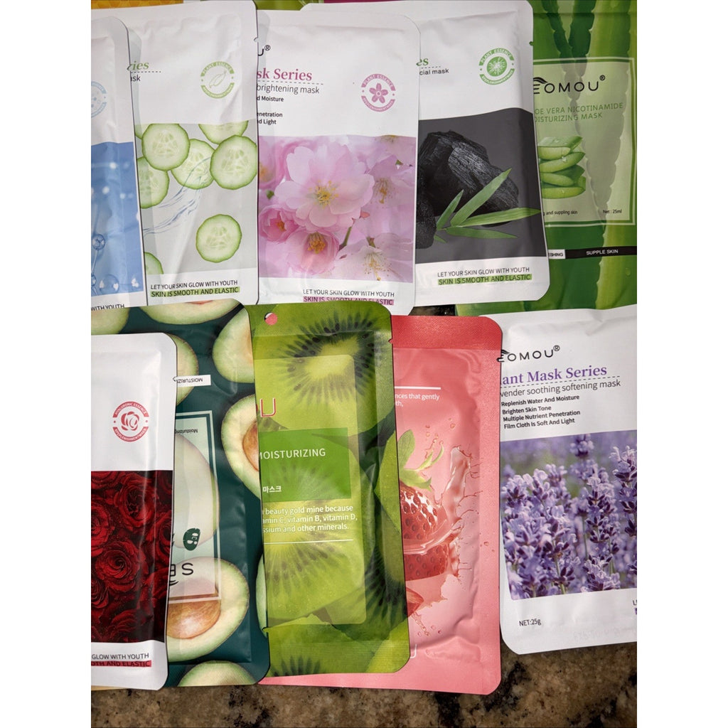 22 PCS Different SEOMOU Face Mask
