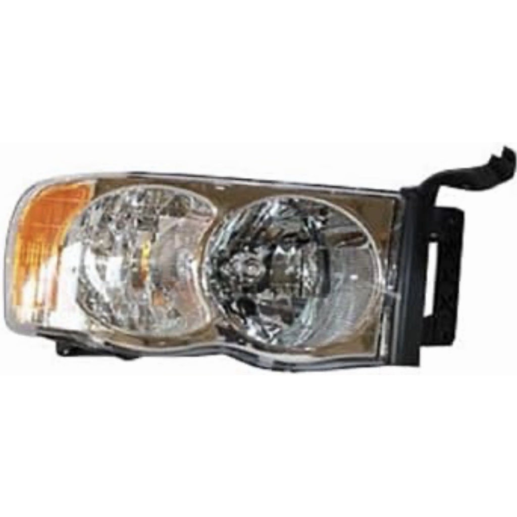 For 2002-2004 Dodge Ram 1500 Headlight Incandescent Passenger Side