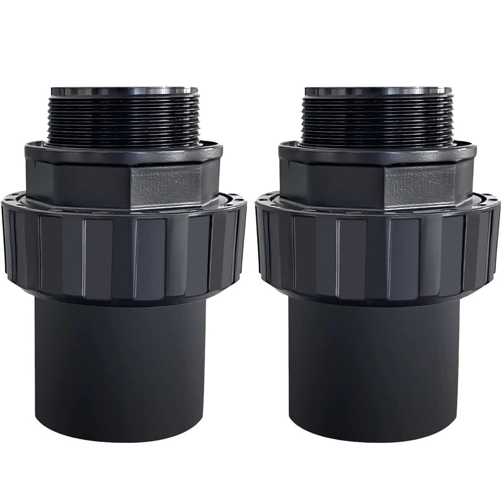 2" Hi-Temp Union Compatible with All Pentair Whisperflo and Intelliflo - 2 Pack