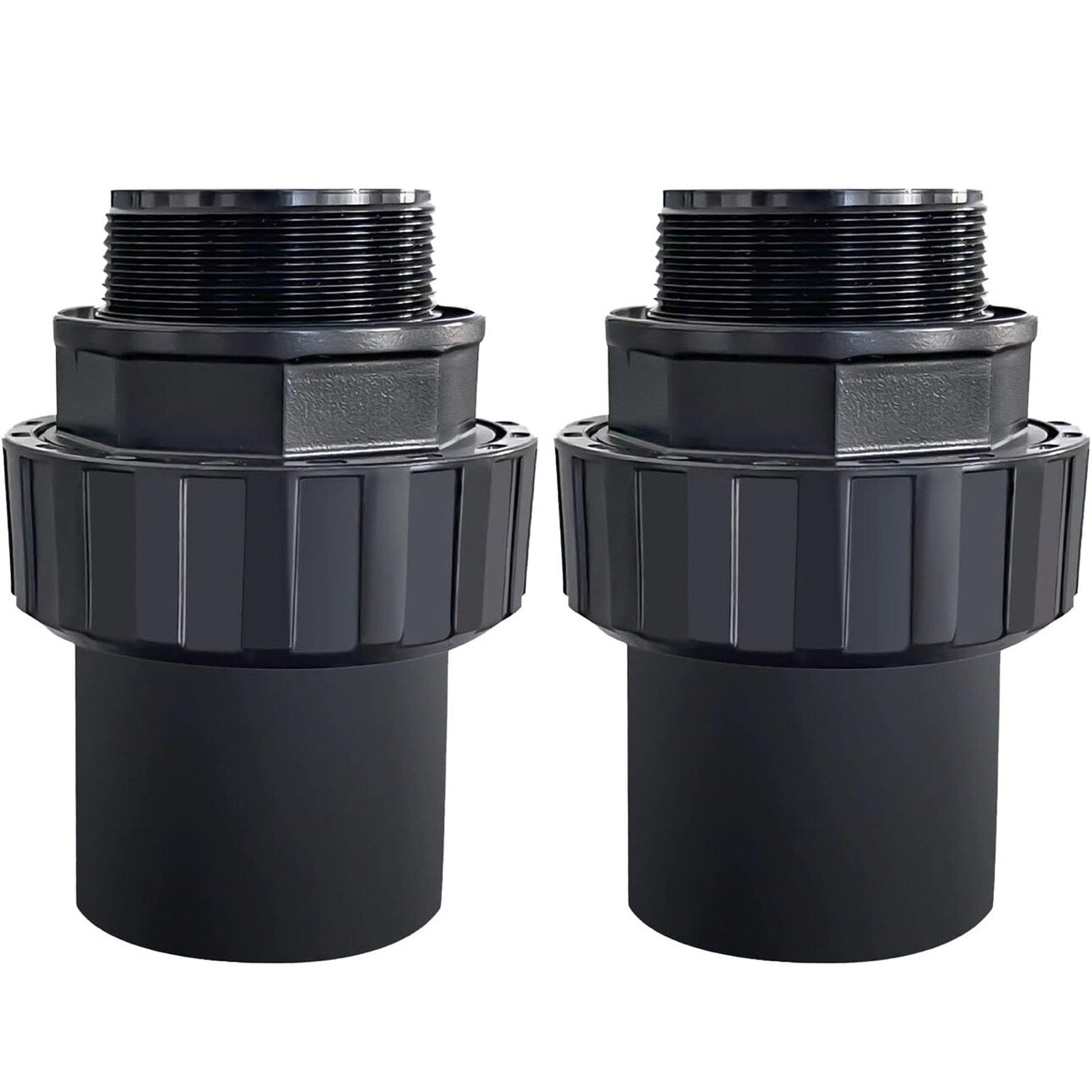 2" Hi-Temp Union Compatible with All Pentair Whisperflo and Intelliflo - 2 Pack
