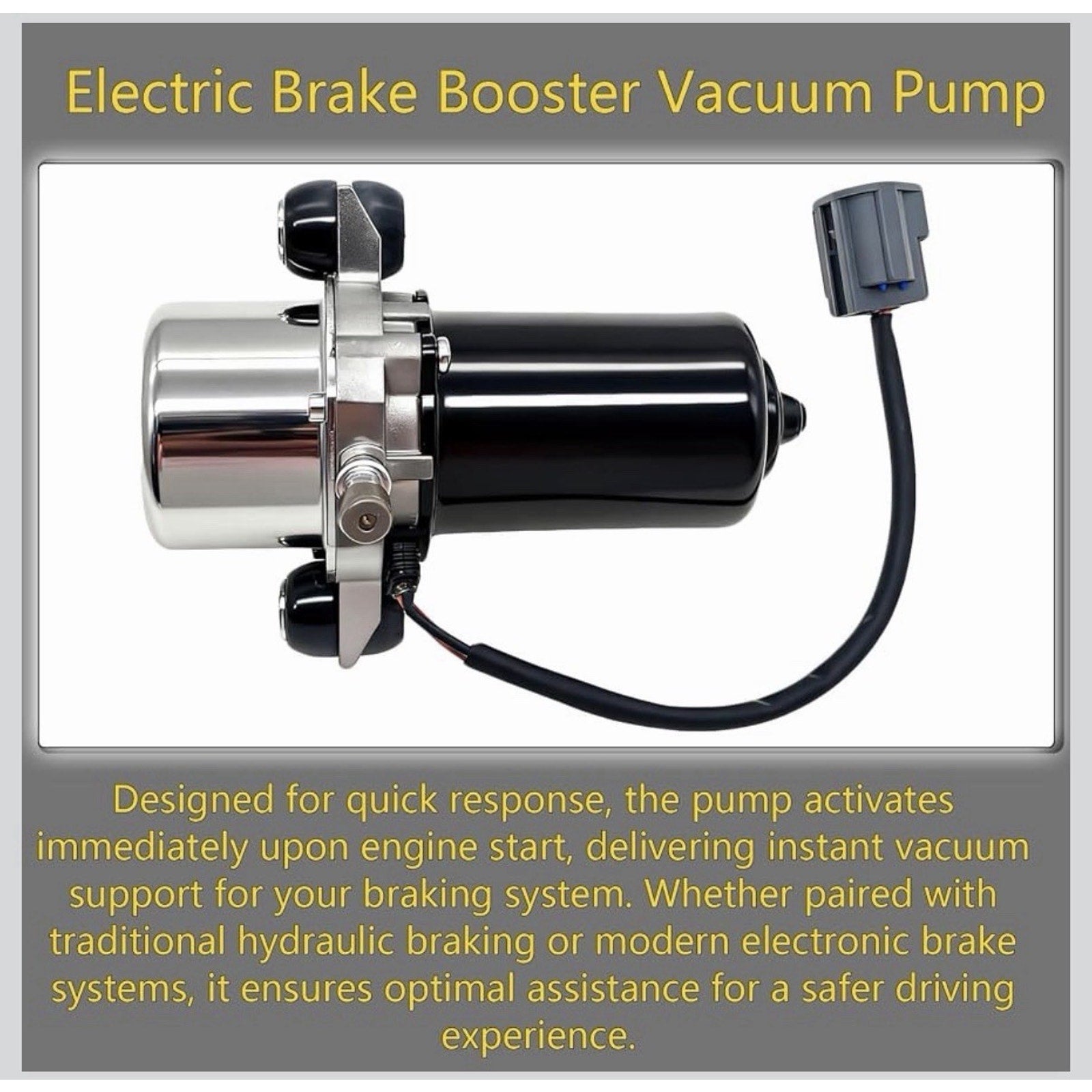 2014-2021 Ram Promaster 1500 2500 3500 Brake Booster Vacuum Pump 68239633AA