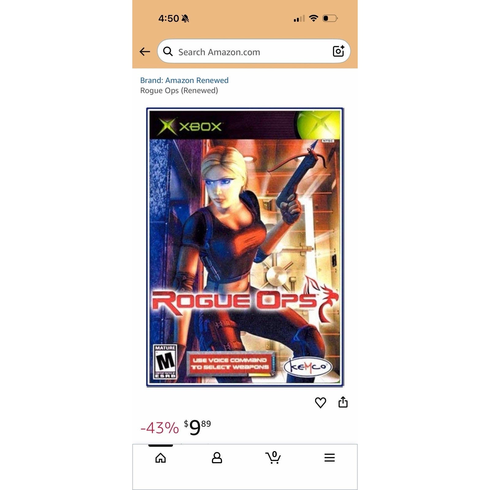 Rogue Ops (Microsoft Xbox, 2003) - New Sealed - See desc.