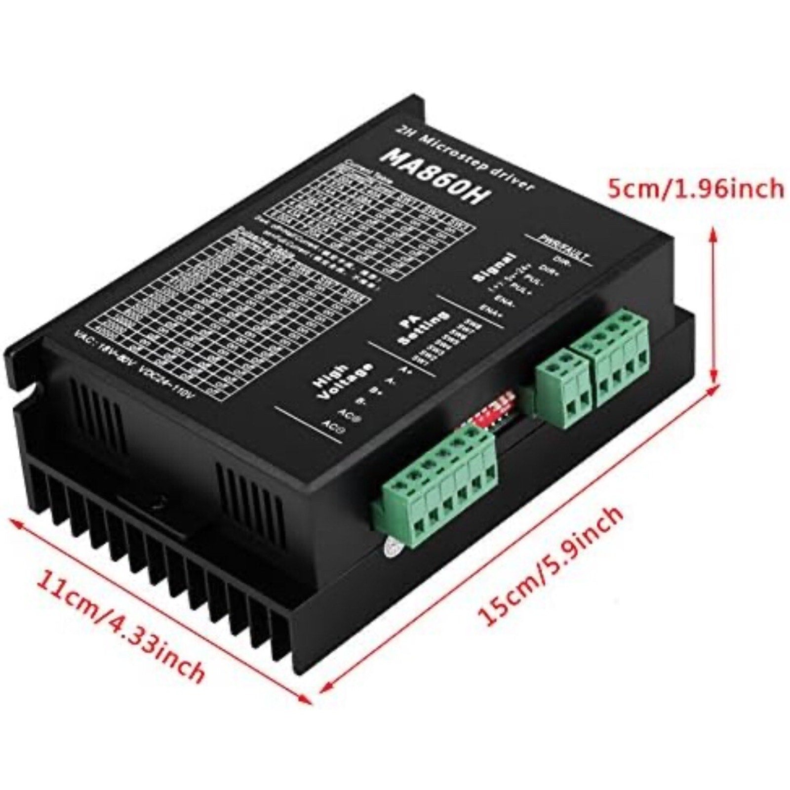2 Phase Digital Stepper Motor Driver DM542S for CNC Nema 17 23 34 Stepper Motor