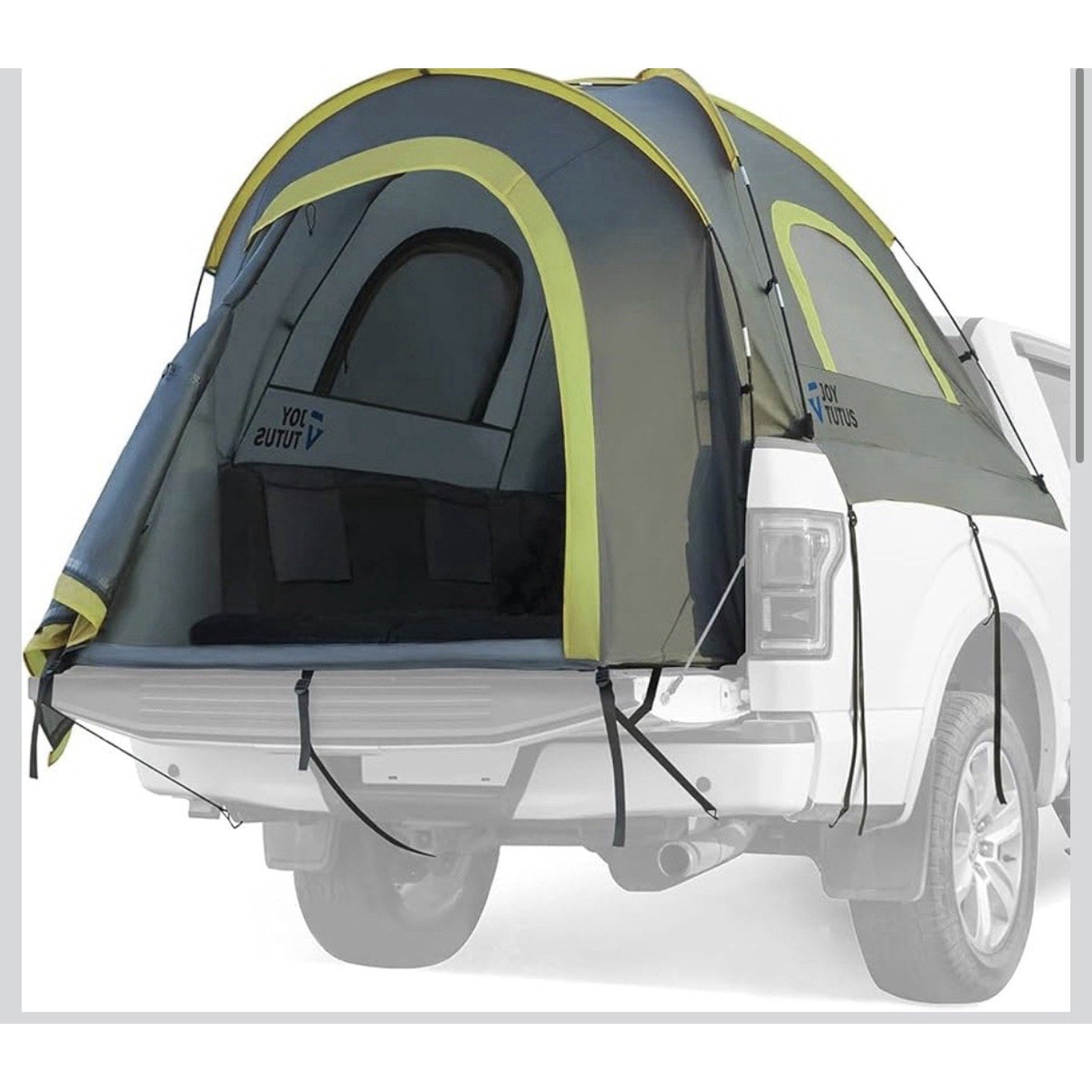 Pickup Truck Tent 6.5ft JOYTUTUS Waterproof PU2000mm for 2 Person Truck Bed Tent
