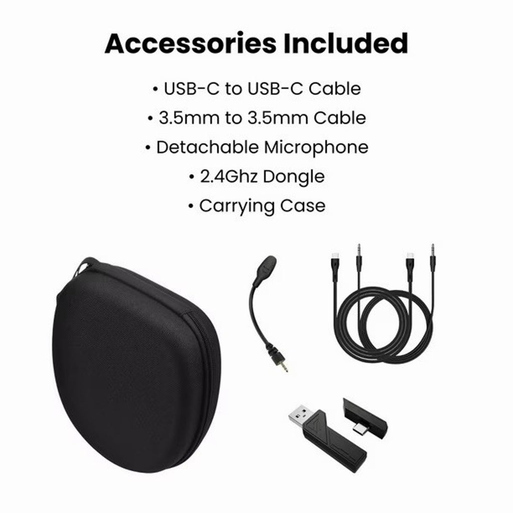 Pioneer A50 Dual Mode Wireless Headphones with Hybrid Active Noise Cancellation