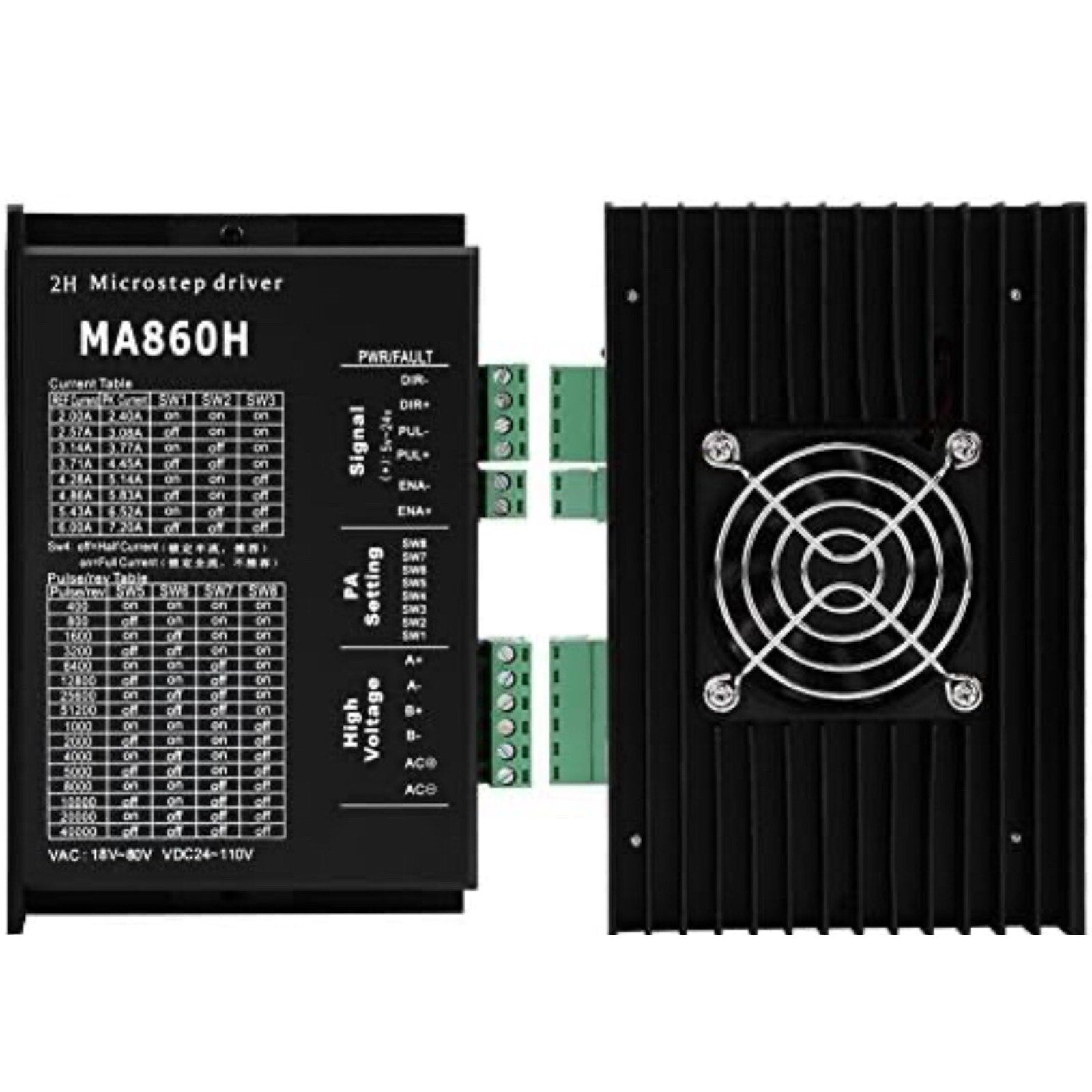 2 Phase Digital Stepper Motor Driver DM542S for CNC Nema 17 23 34 Stepper Motor