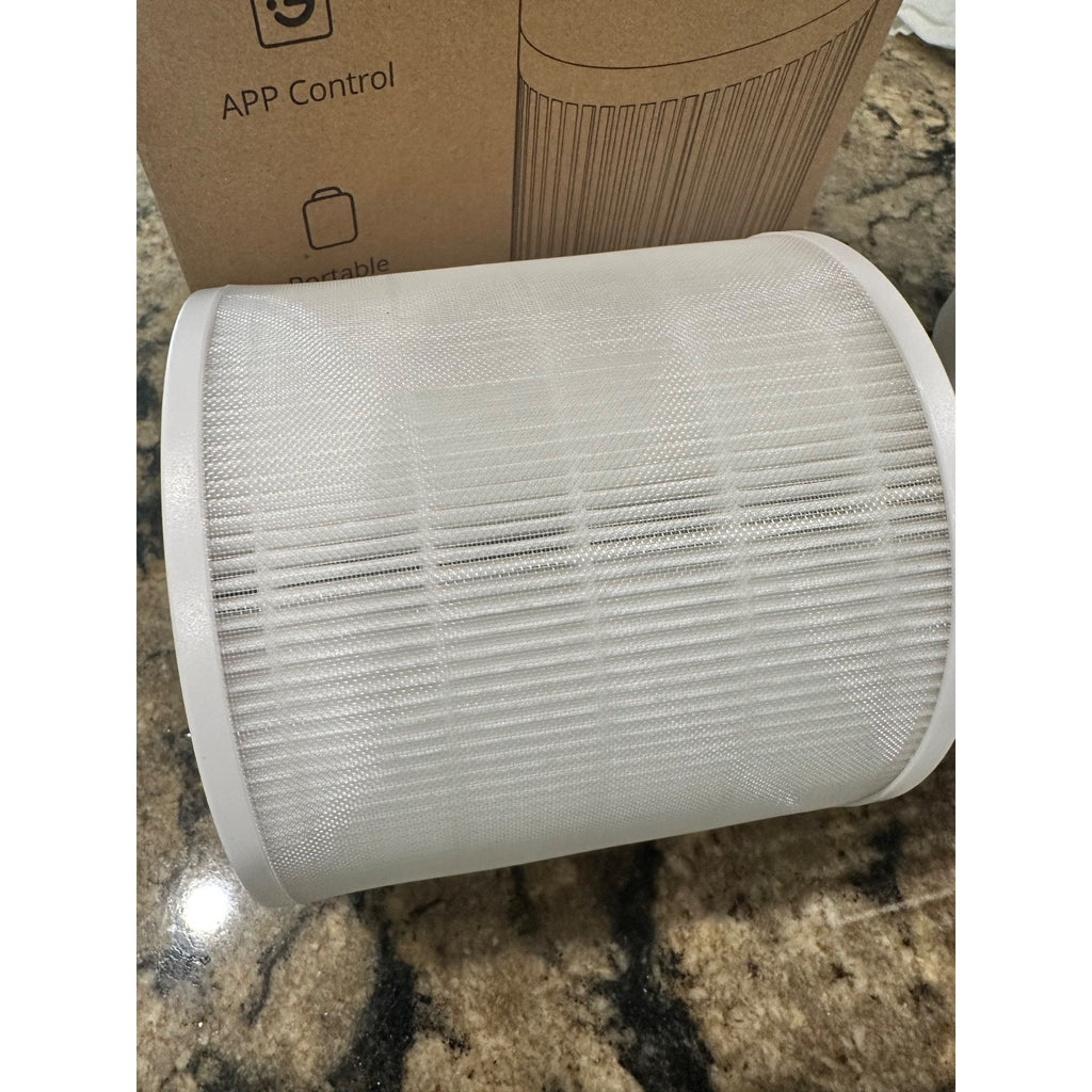 GOVEELIFE MINI AIR PURIFIER FOR BEDROOM, SMART PURIFIER WORKS WITH ALEXA, GOOGLE