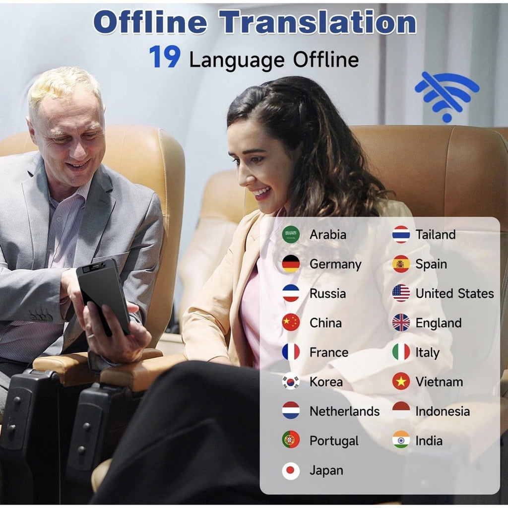 M80 PRO AI Voice Translator –2-Way Smart Translator | 142 Languages | Off/Online