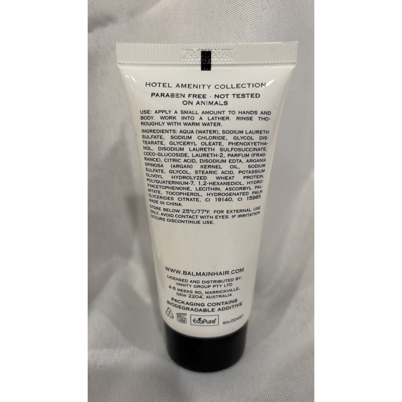 6 - Balmain Paris Body Wash 1.69 Fl Oz Each