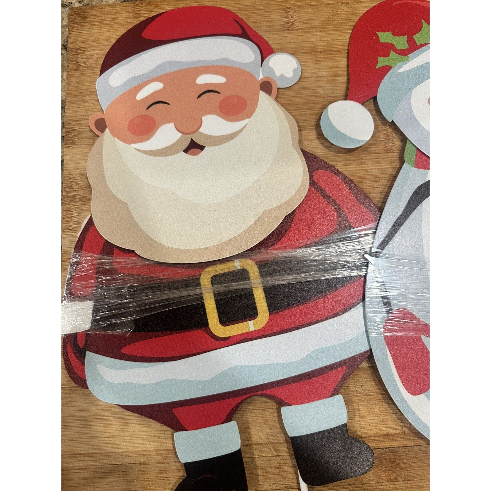 Christmas Yard Signs, 2 Packs Metal 19”