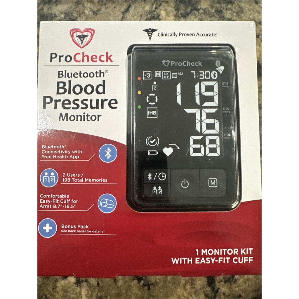ProCheck Bluetooth Blood Pressure Monitor with Bonus Pack