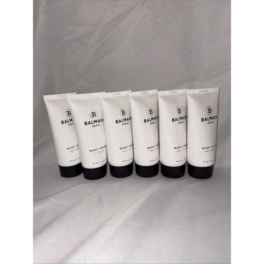 6 - Balmain Paris Body Wash 1.69 Fl Oz Each