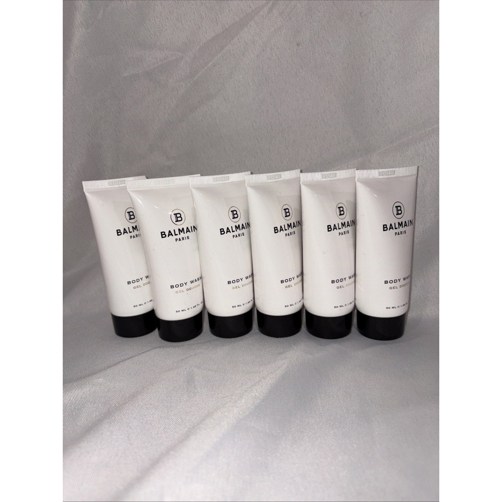 6 - Balmain Paris Body Wash 1.69 Fl Oz Each