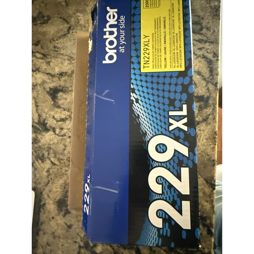 Brother TN229XL Yellow High Yield Toner Cartridge