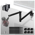 M05 Boom Arm - 360° Rotatable Microphone Stand with Desk Mount, Foldable