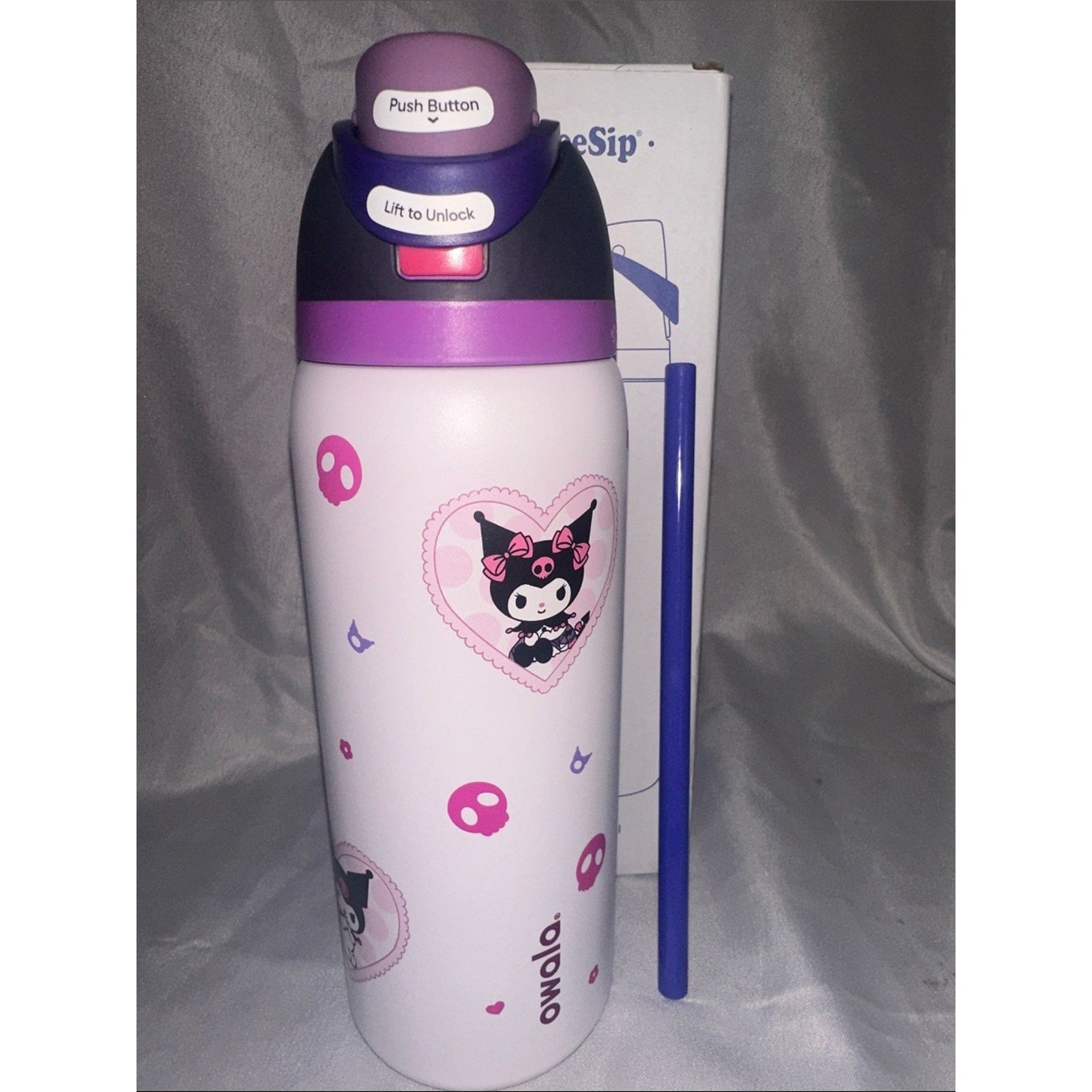 Custom Owala FreeSip Kuromi 32 oz
